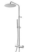 Treemme X-change Душевая стойка: термостат. смес., руч. верх. душ 1 вид струи, шланг, цвет: chrome IT5854CCVZZZ