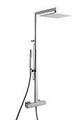 Treemme Shower Душевая стойка: термостат, ручной и верхний душ 1 вид струи, цвет: chrome IT6525CCXMZZ