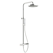 Treemme Bamboo Душевая стойка: смеситель, ручной душ 1 вид струи, шланг, верхний душ, цвет: chrome IT5060CCBMZZ