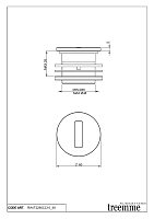 Treemme Electronic Tap Инфракрасный датчик для столешницы, цвет: chrome RWIT2295CCEL