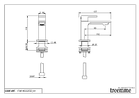 Treemme Q30 Кран холодной воды для раковины, цвет: chrome IT4B19CCQTZZ