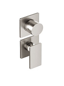 Treemme 5mm Смеситель для душа встраиваемый, 2 потребителя, внешняя часть, цвет: нержавеющая сталь RWIT28C2IS01