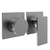 Treemme 5mm Смеситель для душа встраиваемый, 3 потребителя, внешняя часть, цвет: нержавеющая сталь RWIT28F3IS01