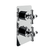 Treemme Old Italy Смеситель для душа термостатический, 1 потребитель, внешняя часть, цвет: chrome RWIT4487CCOI