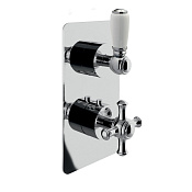 Treemme Old Italy Смеситель для душа термостатический, 1 потребитель, внешняя часть, цвет: chrome RWIT4487CCSO