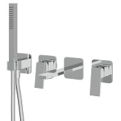 Treemme PA36 Смеситель для душа встраиваемый, 2 потребителя, внешняя часть, цвет: chrome RWIT8BD8CC01
