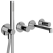 Treemme T30 Смеситель для душа встраиваемый, 2 потребителя, внешняя часть, цвет: chrome RWIT5BD8CC01