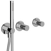 Treemme T30 Смеситель для душа встраиваемый, 2 потребителя, внешняя часть, цвет: chrome RWIT5BD9CCZ4