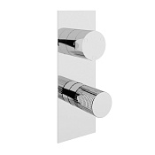 Treemme T30 Смеситель для душа термостатический встраиваемый, 3 потреб., внешняя часть, цвет: chrome RWIT5BA3CCZ4