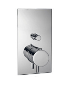 Treemme Shower Смеситель для душа термостатический встраиваемый, 2 потреб., внеш. часть, цвет:chrome RWIT7583CC02