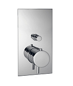 Treemme Shower Смеситель для душа термостатический встраиваемый, 2 потреб., внеш. часть, цвет:chrome IT7583CCVLZZ