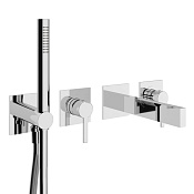 Treemme Time-Time out Смеситель для душа встраиваемый, 2 потребителя, внешняя часть, цвет: chrome RWIT51D8CC01