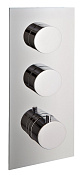 Treemme X-change Смеситель для душа термостатический встр., 2 потреб., внешняя часть, цвет:chrome RWIT7286CC35
