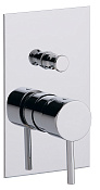 Treemme X-change mono Смеситель для душа встраиваемый, 1 потребитель, внешняя часть, цвет: chrome RWIT58B1CC03