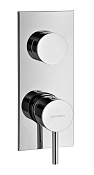 Treemme X-change mono Смеситель для душа встраиваемый, 3 потребителя, внешняя часть, цвет: chrome RWIT58A3CC01