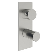 Treemme 28mm Смеситель для душа встраиваемый, 3 потребителя, внешняя часть, цвет: нержавеющая сталь RWIT3BA3ISG1