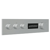 Treemme W-70s Смеситель для душа термостатический встраиваемый, 3 потреб., внеш. часть, цвет: chrome RWIT7B94CC01