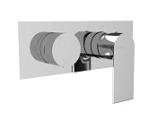 Treemme Bamboo Смеситель для душа встраиваемый, 3 потребителя, внешняя часть, цвет: chrome RWIT50E3CC01