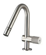 Treemme 22mm Смеситель для биде, без донного клапана, цвет: нержавеющая сталь IT1122IS2HZZ