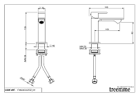 Treemme Q30 Смеситель для биде, без донного клапана, цвет: chrome IT4B22CCQTZZ