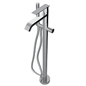 Treemme Ios Смеситель для ванны напольный с ручным душем и шлангом, цвет: chrome RWIT2A03CC50