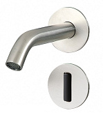 Treemme 40mm Смеситель для раковины встраиваемый, сенсор, излив 15,4 см, цвет: нержавеющая сталь RWIT1395IS02