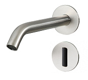 Treemme 40mm Смеситель для раковины встраиваемый, сенсор, излив 20,4 см, цвет: нержавеющая сталь RWIT1396ISEL