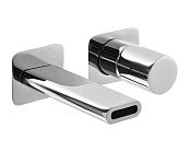 Treemme Nanotech Смеситель для раковины встраиваемый, внешняя часть, излив 13,5 см, цвет: chrome RWIT54C5CC02