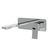 Treemme PA36 Смеситель для раковины встраиваемый, внешняя часть, излив 18,2 см, цвет: chrome RWIT8BA5CC01