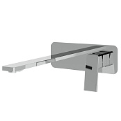 Treemme PA36 Смеситель для раковины встраиваемый, внешняя часть, излив 23,2 см, цвет: chrome RWIT8BA9CC01