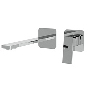 Treemme PA36 Смеситель для раковины встраиваемый, внешняя часть, излив 23,5 см, цвет: chrome RWIT8BC9CC01