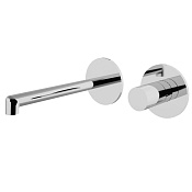 Treemme T30 Смеситель для раковины встраиваемый, внешняя часть, излив 18 см, цвет: chrome RWIT5BC5CC02