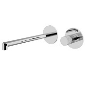 Treemme T30 Смеситель для раковины встраиваемый, внешняя часть, излив 22,5 см, цвет: chrome RWIT5BC6CCZ4