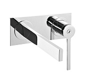 Treemme Time-Time out Смеситель для раковины встраиваемый, внешняя часть, излив 17,4см, цвет: chrome RWIT51A5CCTM