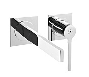 Treemme Time-Time out Смеситель для раковины встраиваемый, внешняя часть, излив 17,6см, цвет: chrome RWIT51C5CCTM