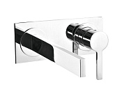 Treemme Time-Time out Смеситель для раковины встраиваемый, внешняя часть, излив 17,4см, цвет: chrome RWIT51A5CC02