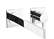 Treemme Time-Time out Смеситель для раковины встраиваемый, внешняя часть, излив 24,7см, цвет: chrome RWIT51C6CC02