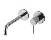 Treemme Up+ Смеситель для раковины встраиваемый, внешняя часть, излив 17,6 см, цвет: chrome RWIT6BC5CC01