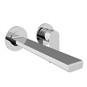 Treemme Bamboo Смеситель для раковины встраиваемый, внешняя часть, излив 18 см, цвет: chrome RWIT50C6CC01