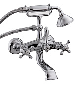 Treemme Old Italy Смеситель для ванны накладной с ручным душем, 1 вид струи, цвет: chrome IT4401CCOIZZ