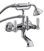 Treemme Old Italy Смеситель для ванны накладной с ручным душем, 1 вид струи, цвет: chrome IT4401CCSOZZ