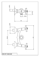 Treemme Old Italy Смеситель для душа накладной, цвет: chrome IT4456CCOIZZ
