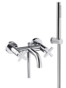 Treemme Line Смеситель для ванны накладной с ручным душем, 1 вид струи, цвет: chrome IT1000CCXVZZ