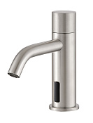 Treemme 40mm Смеситель для раковины, без д/к, сенсор, длина излива 13,2 см, цвет: нержавеющая сталь IT1315ISZZZZ