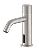 Treemme 40mm Смеситель для раковины, без д/к, сенсор, длина излива 13,2 см, цвет: нержавеющая сталь IT1315ISZZEL