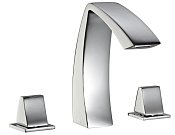 Treemme Arche Смеситель для раковины на 3 отверстия, с д/к, длина излива 16,2, цвет: chrome IT0716CCKAZZ