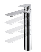 Treemme Ran Смеситель для раковины регулируемый, с д/к, длина излива 15, цвет: chrome IT2212CCRNYY