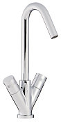 Treemme X-change Смеситель для раковины высокий, с д/к, высота излива 21,4 см, цвет: chrome IT7215CCXRZZ