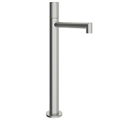 Treemme 28mm Смеситель для раковины высокий, без д/к, высота излива 24,3 см, цвет: нержавеющая сталь IT3B18ISG1ZZ