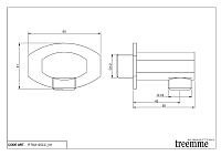 Treemme Hedo Шланговое подключение, цвет: chrome ITRTGA125CC